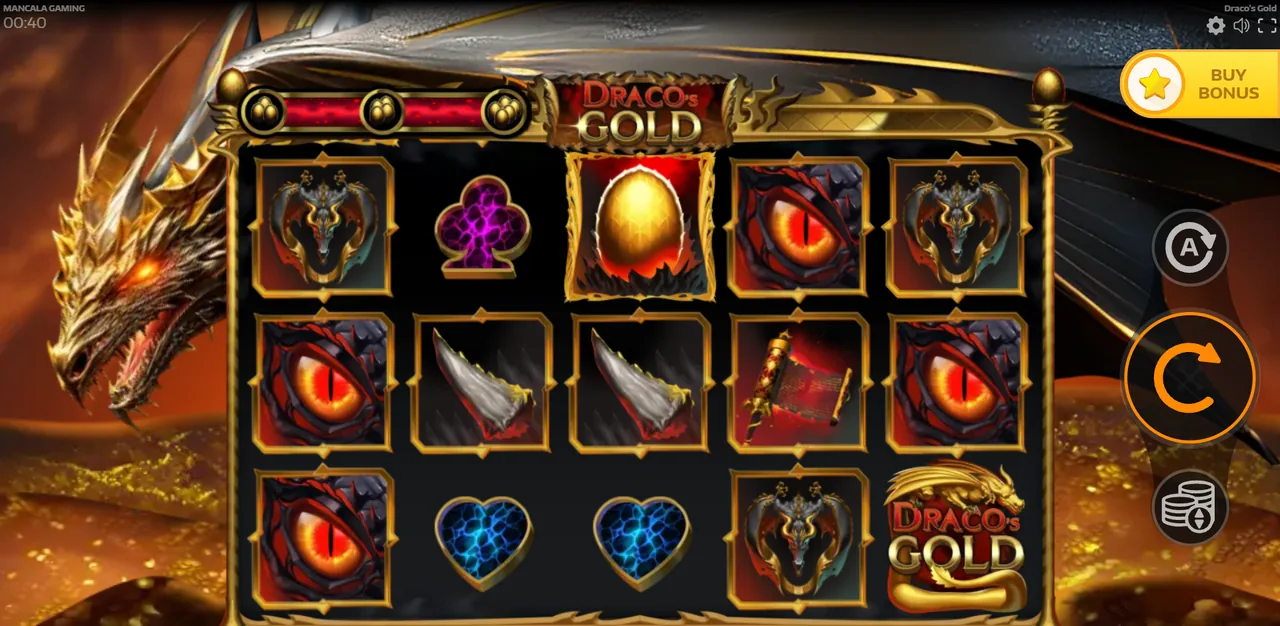 Draco's Gold - البكرات بعد دورة