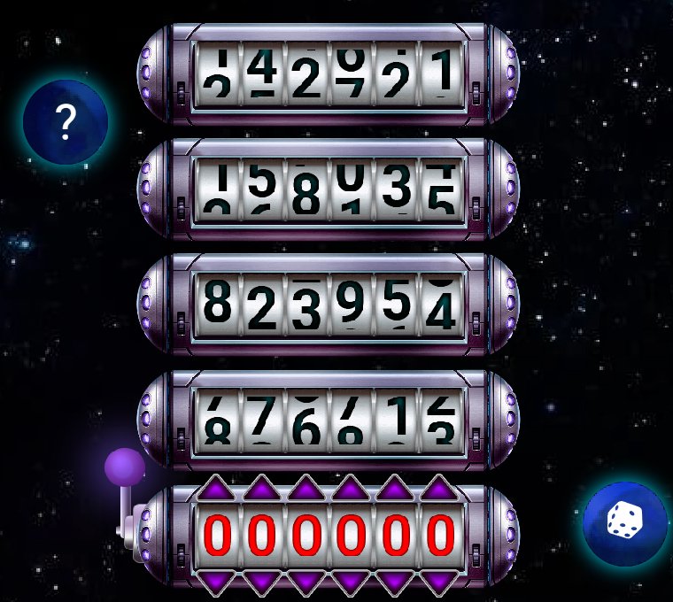 Star Lotto: الأرقام تدور على البكرات الأربع أثناء السحب