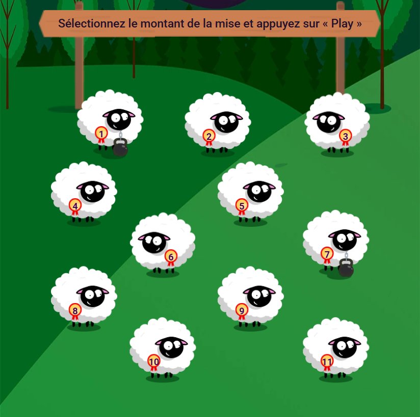 UFO Sheep Defender: نعجتان مختارتان تحملان قفلا، فهما محميتان من الكائنات الفضائية