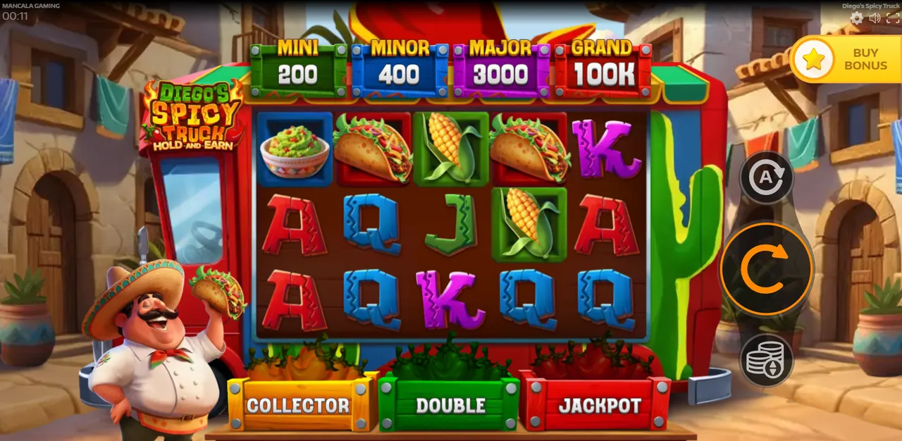 Diego's Spicy Truck Hold and Earn - البكرات بعد دورة