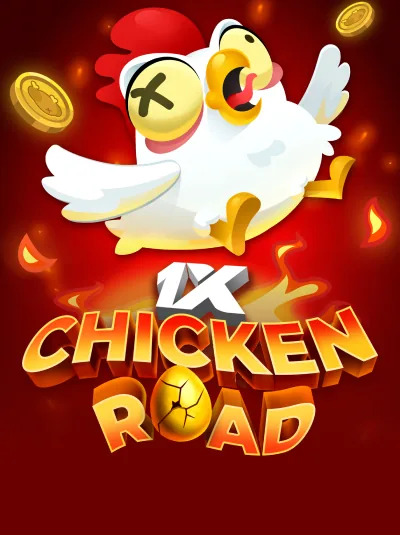 1x Chicken Road - affiche du jeu