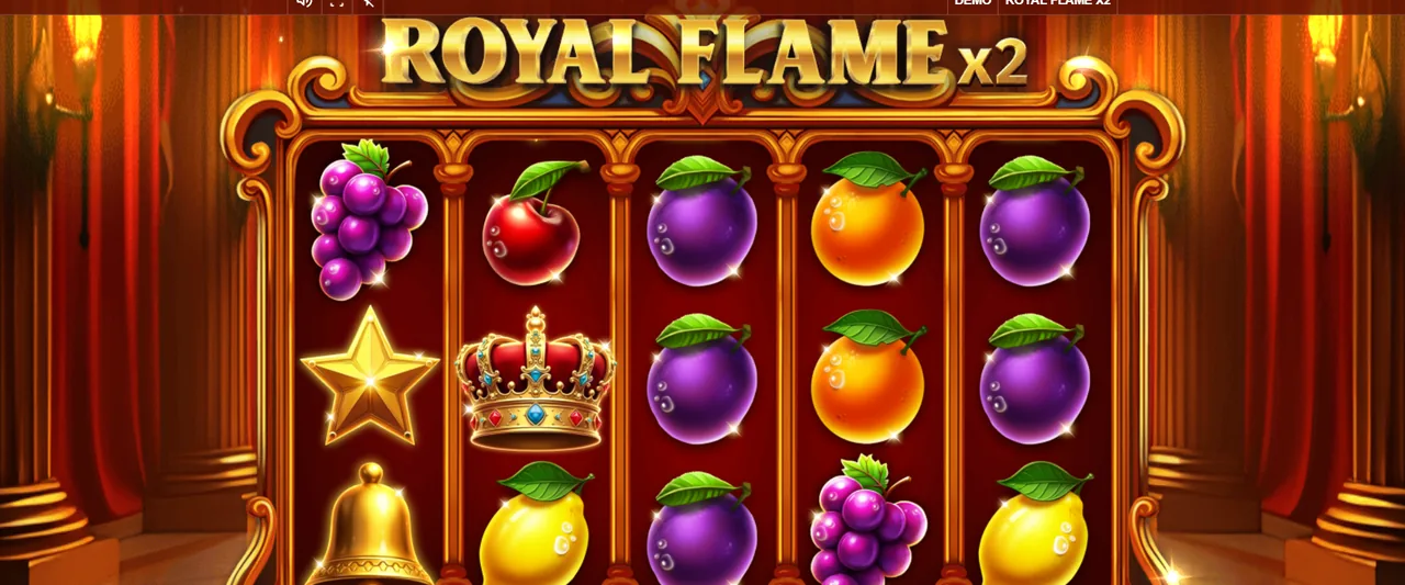Royal Flame x2 - شاشة اللعب