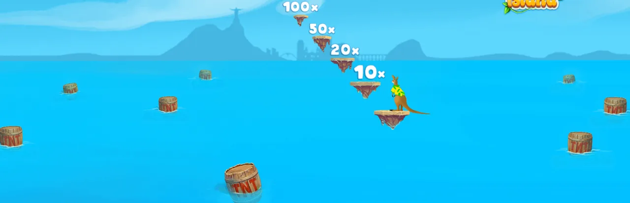 Mine Island - الشبكة أثناء اللعب