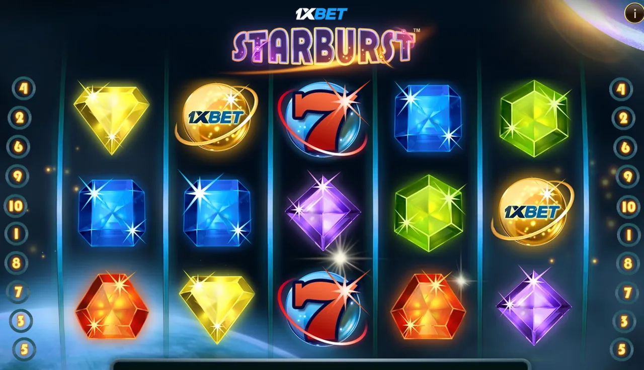 1xbet Starburst™ - reels after a spin